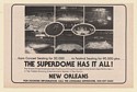 1979 Louisiana Superdome New Orleans Trade Print Ad