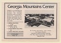 1979 Georgia Mountains Center Gainesville GA Trade Print Ad