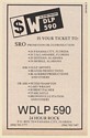 1979 WDLP 590 Radio 24 Hour Rock Trade Print Ad