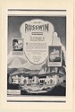 1925 W.O. Jenkins Italian Renaissance Home Los Angeles Russwin Hardware Print Ad