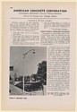 1940 Park Ridge Illinois American Concrete Hy-Lite Jr Light Pole Print Ad