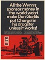 1968 Don Garlits NHRA Dragster Wynn's Charge! Wynn Oil Co Print Ad