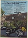 1976 Yamaha RD400 Motorcycle No One Else is Prepared to Produce Print Ad