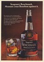 1970 Seagram's Benchmark Premium Bourbon Measure Your Bourbon Against It Ad