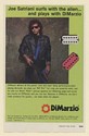 1990 Joe Satriani DiMarzio Pickups Photo Print Ad