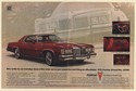 1976 Pontiac Grand Prix $4798 Real Thing So Affordable Double-Page Print Ad