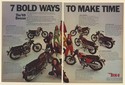 1969 BSA Beezas 441 650 750 650 500 650 250 Motorcycles 2-Page Print Ad