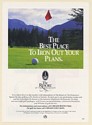 1992 The Resort at The Mountain Oregon Golf Best Place to Iron Out Your Plans Ad
