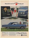 1967 Plymouth Belvedere Satellite Highly Contagious But Very Hard to Catch Ad