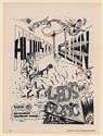 1973 Leo's Music Oakland CA Sunn Acoustic Control Bill Kidd art Trade Print Ad