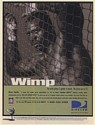 1996 Bruce Smith Wimp DirecTV Photo Print Ad