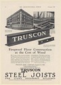 1926 Embassy Apartments Portland OR Truscon Steel Joists Print Ad