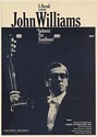 1965 John Williams Guitarist Photo Booking Print Ad