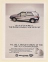 1987 VW Filled with Golf Balls BellSouth Mobility Phone Company for Your Car Ad