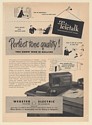 1949 Webster Electric Teletalk Intercommunication System Print Ad