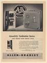 1949 Allen-Bradley Combination Starters Reduce Your Wiring Costs Print Ad