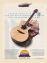 1994 Takamine Santa Fe PSF-48C Guitar Hotter Than a Jalapeno Print Ad