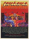 1994 Santana Sacred Fire Michael V Rios art Print Ad