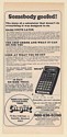 1976 Melcor 635 Calculator Goof Arc Cos of 0 Error Chafitz Print Ad
