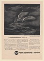 1949 RCA Loran Equipment Ship Navigation Homing Pigeon Goes to Sea Print Ad