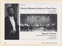 1998 National Philharmonic Orchestra of Tomsk Russia Dawidow Photo Booking Ad