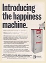 1968 Audit-In-Route Coin Sorting Machine Johnson Fare Box Co Vending Print Ad