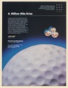 1985 US Open Golf Million Mile Drive The Cross Company Cross & Trecker Print Ad