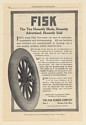 1911 Fisk Tire Honestly Made Advertised and Sold Print Ad