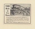 1911 Circling Wave Fair Carnival Ride Armitage & Guinn Print Ad