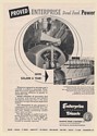 1952 Broken Bow NE Municipal Utilities Enterprise Dual Fuel Diesel Engines Ad