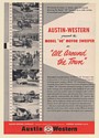 1952 Austin-Western Model 40 Motor Sweeper All Around the Town Print Ad