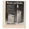 1972 Maruman Beauty & Brains Lighters Ad