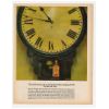 1962 Gordon's Gin 1769 Parliament Clock Ad